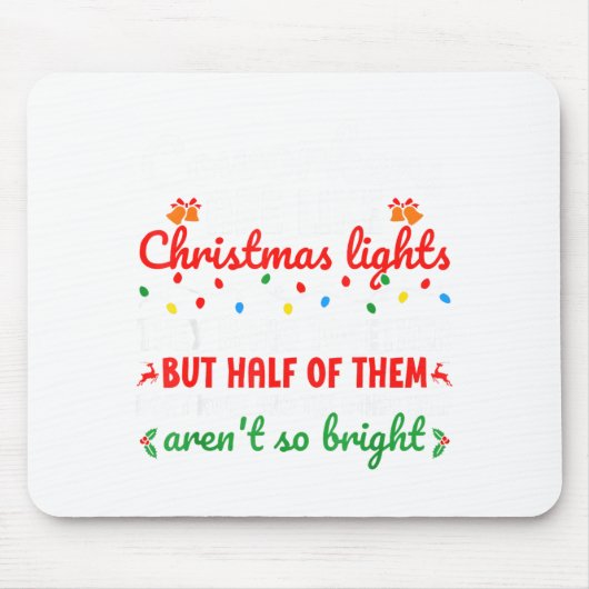 Co-workers Are Like Christmas Lights They Hang Tog Muismat (Voorkant)