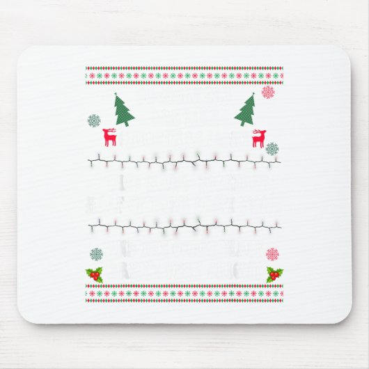 Co-workers Are Like Christmas Lights They Hang Tog Muismat (Voorkant)