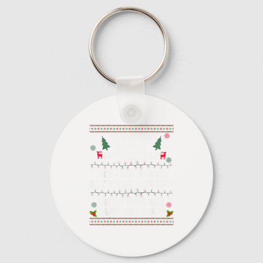 Co-workers Are Like Christmas Lights They Hang Tog Sleutelhanger (Voorkant)