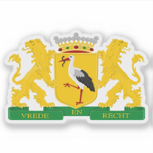 COA Den Haag (Den Haag), Nederland Sticker (Voorkant)
