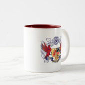 CoA-koffie-mok Tweekleurige Koffiemok (Voorkant rechts)