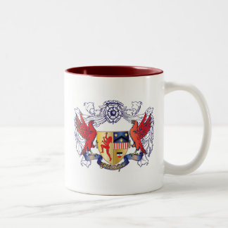 CoA-koffie-mok Tweekleurige Koffiemok