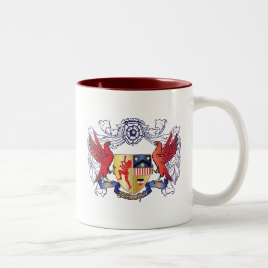 CoA-koffie-mok Tweekleurige Koffiemok (Rechts)