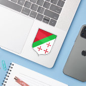 CoA of the State of Katanga (1960–1963), DR Congo Sticker (Laptop met iPhone)