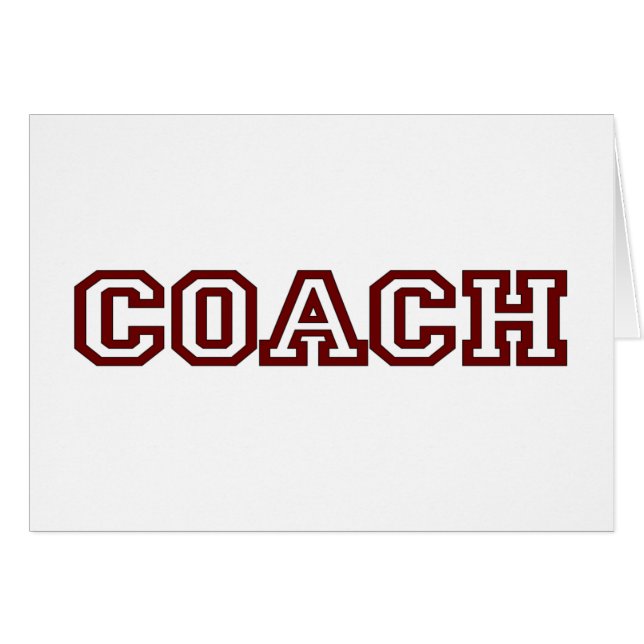 Coach (Voorkant Horizontaal)