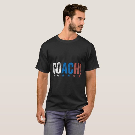 Coach! 2024 Kamala Harris Tim Walz Ele T-shirt (Voorkant volledig)