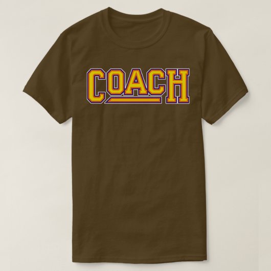 Coach 90s TV Show Sitcom Komedie T-shirt (Design voorkant)