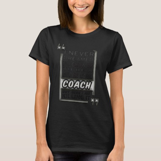 Coach appreciation Coach appreciation Dankuwel T-shirt (Voorkant)