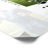 Coach Appreciation Collage Football Team Signature Poster (Hoek)