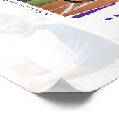 Coach Appreciation Photo Collage Team Signature Poster (Hoek)