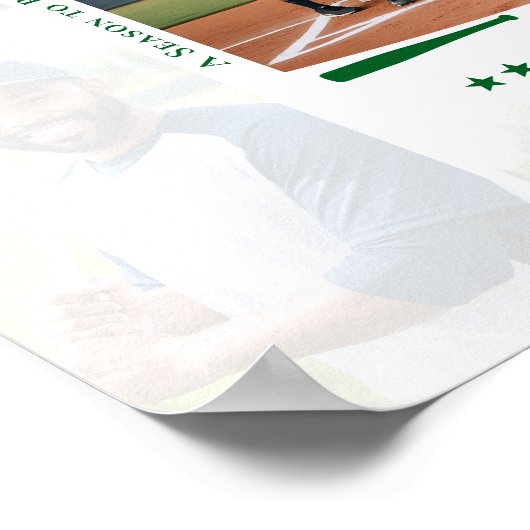 Coach Appreciation Photo Collage Team Signature Poster (Hoek)