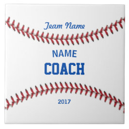 Coach Baseball Sport Tegeltje