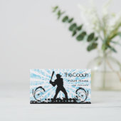 Coach Baseball Visitekaartje (Staand voorkant)