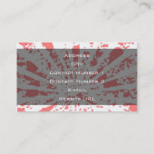 Coach Baseball Visitekaartje (Achterkant)