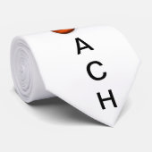 Coach - Basketbal Stropdas (Opgerold)