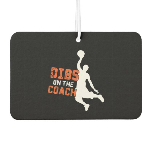 Coach Basketball Luchtverfrisser (Voorkant)