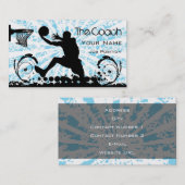 Coach Basketball Visitekaartje (Voorkant / Achterkant)