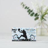 Coach Basketball Visitekaartje (Staand voorkant)