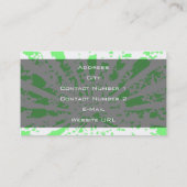 Coach Basketball Visitekaartje (Achterkant)