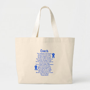 Coach bedankt grote tote bag