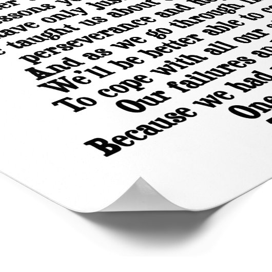 Coach bedankt poster (Hoek)