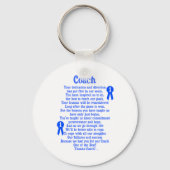 Coach bedankt sleutelhanger (Voorkant)