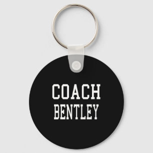 Coach Bentley aangepast voetbal voetbal honkbal te Sleutelhanger