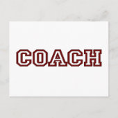 Coach Briefkaart (Voorkant)