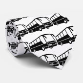 Coach-bus Stropdas (Opgerold)