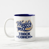 Coach-cadeau volgen tweekleurige koffiemok (Links)