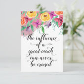 Coach cadeautje dank je wel Coach waardering Gesch (Staand voorkant)