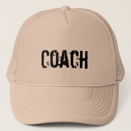 Coach Cap Trucker Pet (Voorkant)