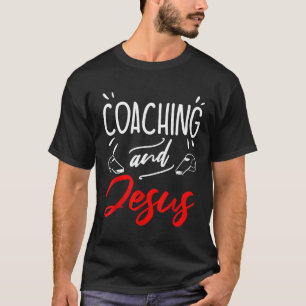 Coach Christelijk Basketbal Voetbal Volleybal Voet T-shirt