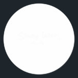 Coach CIG-studie later Ronde Sticker<br><div class="desc">Coach CIG-studie later</div>