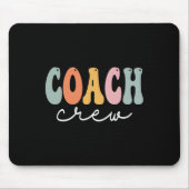 Coach Crew Retro Groovy , 1-de-dag Muismat (Voorkant)