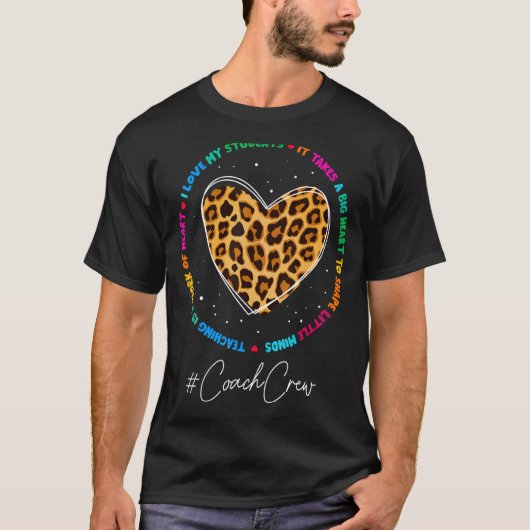 Coach Crew School Admin Waardering Week Terug naar T-shirt (Voorkant)