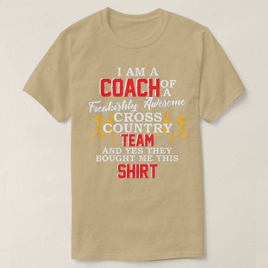 Coach Cross Country jogger track met grappige gi T-shirt (Design voorkant)