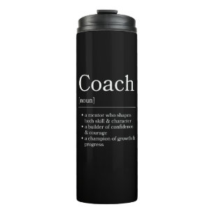 Coach Definitie Moderne Leiderschapsaanmoediging Thermosbeker