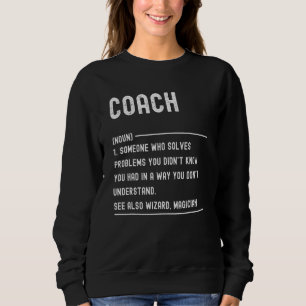 Coach Definitie T-shirts Grappige Functietitel
