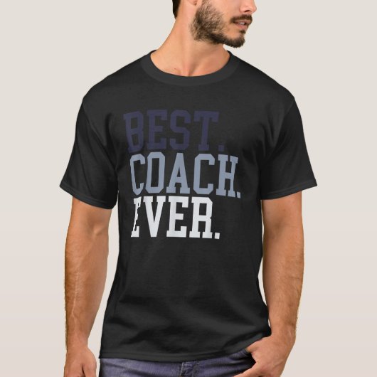 Coach Definition Funny Coach T-shirt Beste coach O (Voorkant)