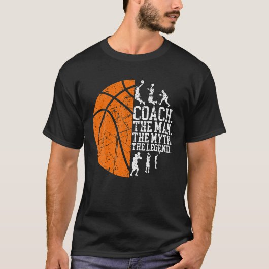 Coach Definition t Coach T-shirt for Men Basketbal (Voorkant)