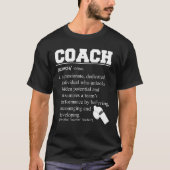 Coach Definition Tshirt Funny Coach T-shirt (Voorkant)