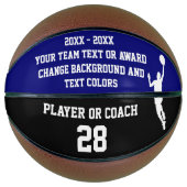 COACH en OR, Senior Gift Ideeën voor Basketbal (Voorkant)