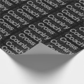 Coach-extraordinaire over land cadeaupapier (Hoek)