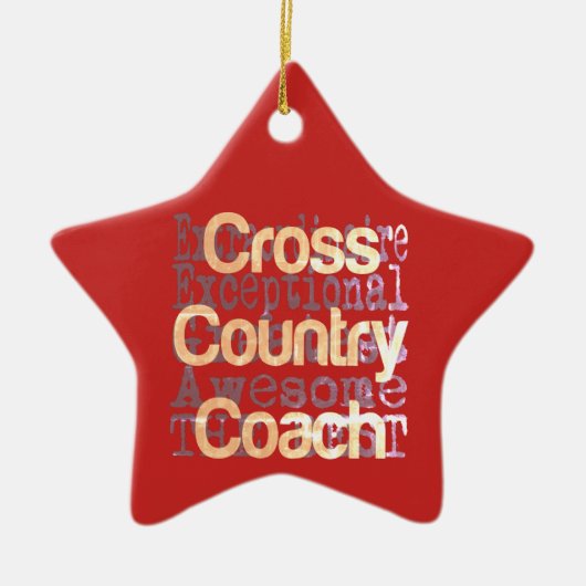 Coach-extraordinaire over land keramisch ornament (Voorkant)