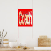 Coach Extraordinaire Poster (Keuken)