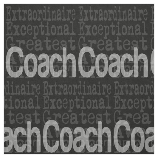 Coach Extraordinaire Stof (Swatch)