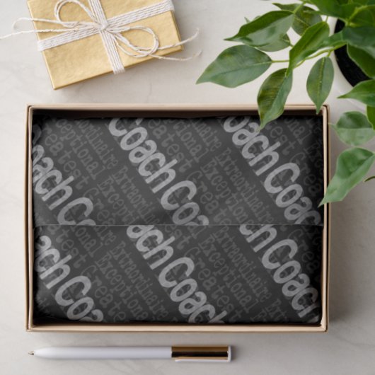 Coach Extraordinaire Tissuepapier (Geschenk)