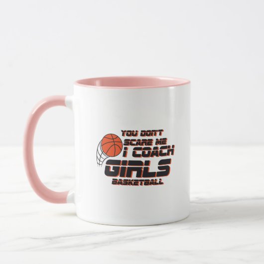 Coach Girls Basketball Sport Gift Mok (Links)
