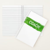 COACH Grass Turf Moderne Sport Notitieboek (Binnen)